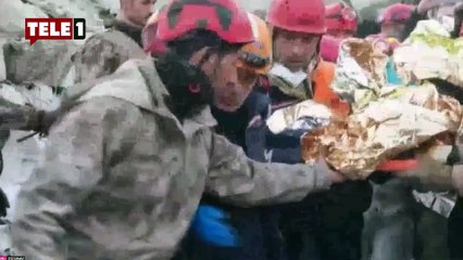 278'inci saatte mucize! Bir kişi daha enkazdan kurtarıldı