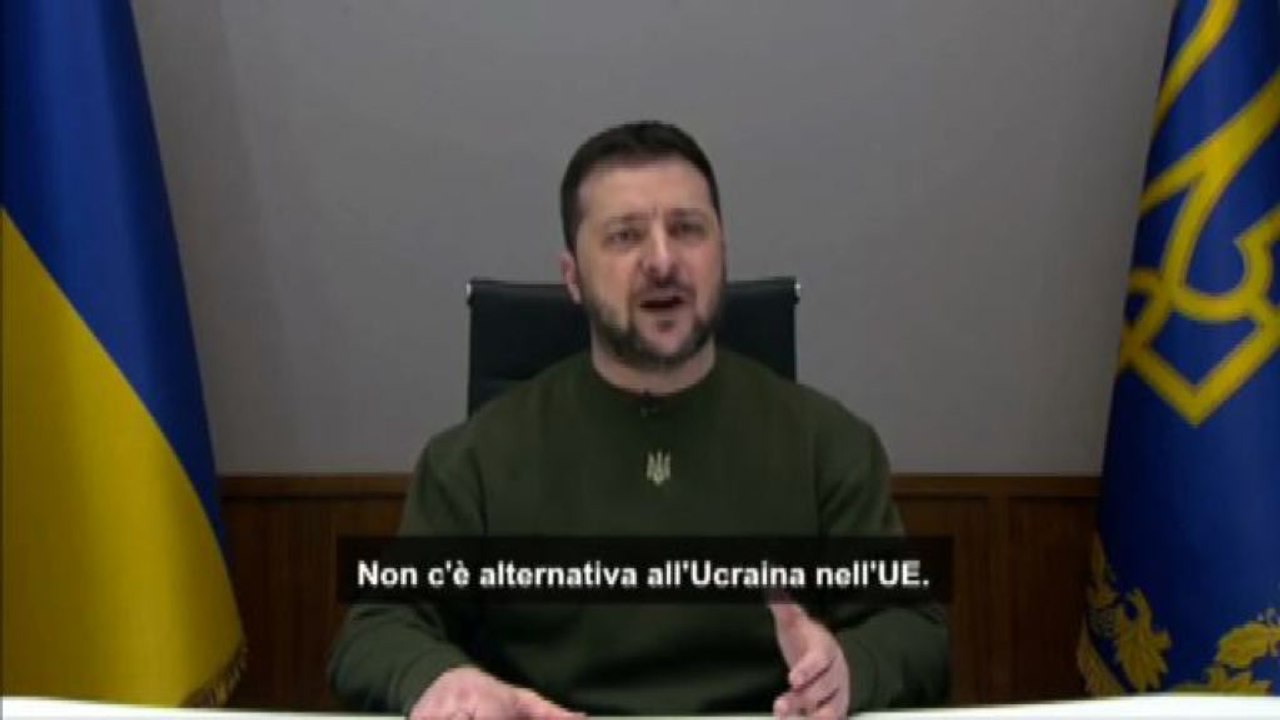 Zelensky: no alternativa a vittoria Ucraina e Kiev in Ue e Nato