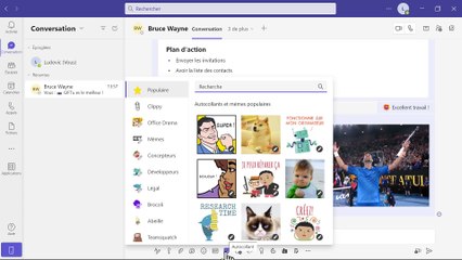Les différentes façons de créer une nouvelle conversation dans Teams