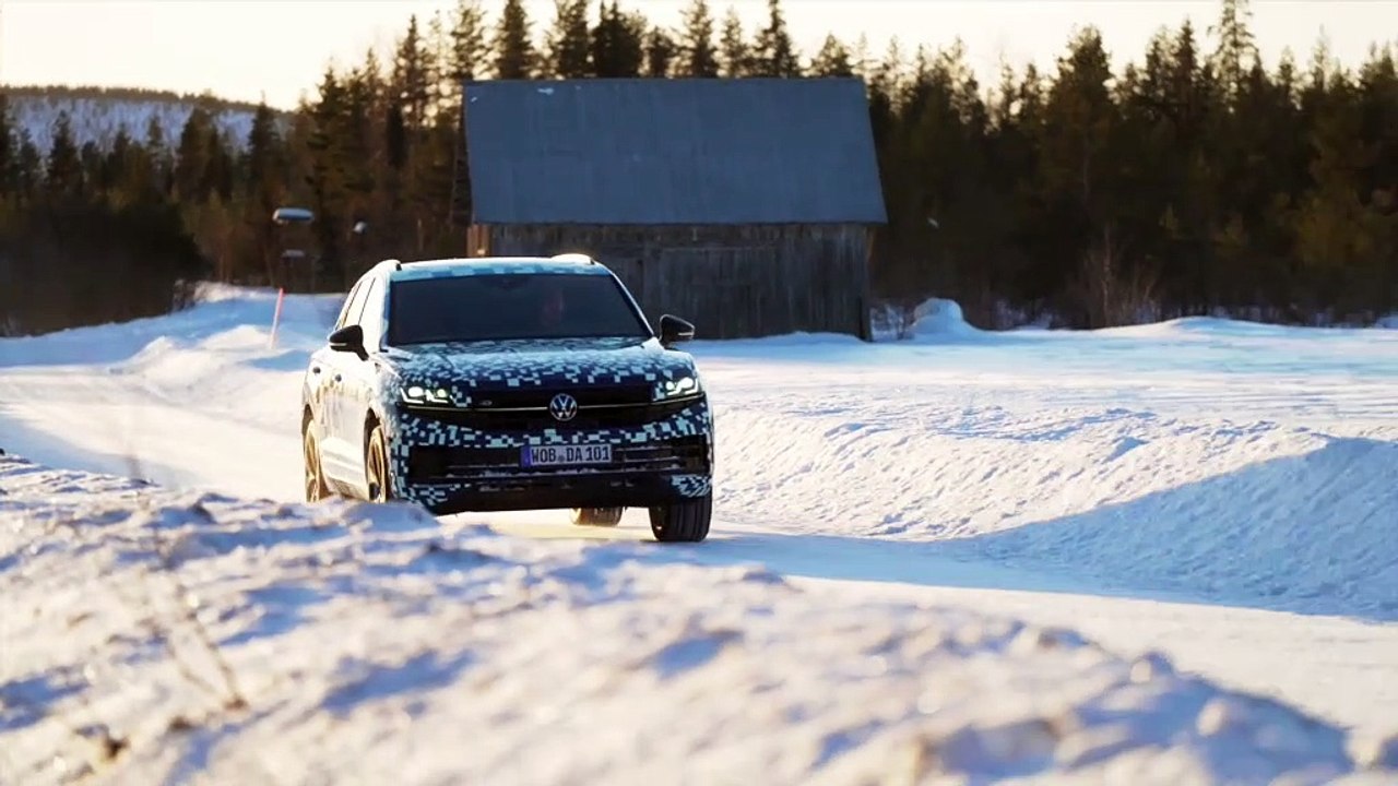 Le SUV Volkswagen Touareg mis à jour finalise ses essais à proximité du cercle artique