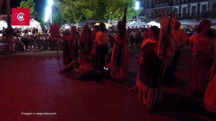 Medina del Campo regresa a 1521 con un espectacular desfile de antorchas