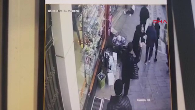 Trabzon'da silahlı kavga kamerada