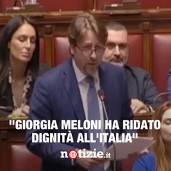 Manlio Messina (FdI) elogia il governo: "L'Italia torna a testa alta sullo scenario internazionale"