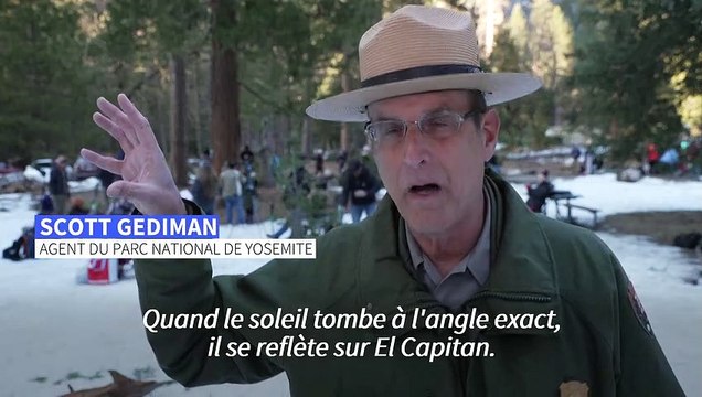 Californie: une spectaculaire cascade de feu éblouit le parc de Yosemite