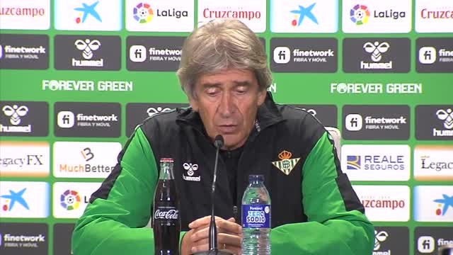 Pellegrini: La salida de Antonio Cordón es mala para el Betis