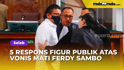 5 Respons Figur Publik Atas Vonis Mati Ferdy Sambo, Lutfi Agizal Paling Menohok