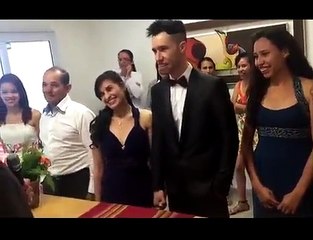 Noiva faz brincadeira na hora de dizer o sim e casamento  cancelado