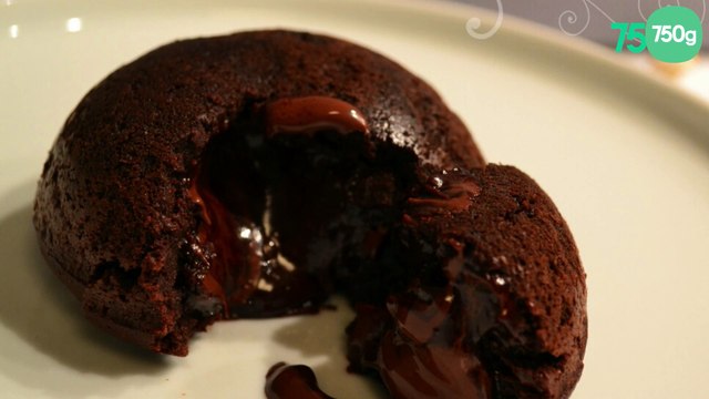 Fondant au chocolat noir de Tanzanie, cœur coulant