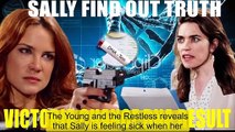 The Young And The Restless Spoilers Sally found out that Victoria had tampered with the DNA results
