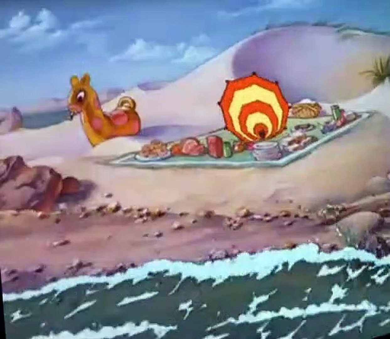 Donald Duck Donald Duck E038 Beach Picnic