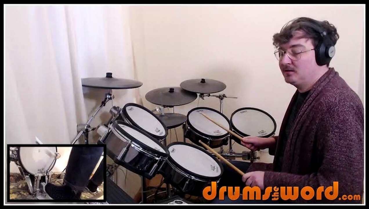 ★ Because The Night (Patti Smith) ★ Drum Lesson PREVIEW | How To Play Song (Jay Dee Daugherty)