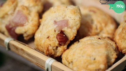 Cookies au bacon et à la noisette