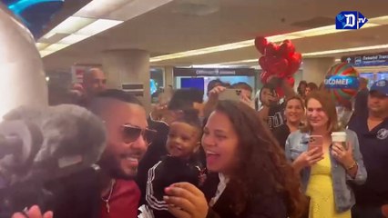 Chacal recibe en Miami a familiares de Cuba