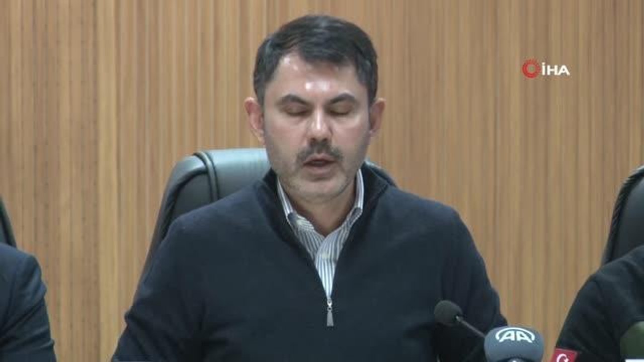 Bakan Kurum: "Gerekirse imar değişikliği ile kat sayısını düşüreceğiz"
