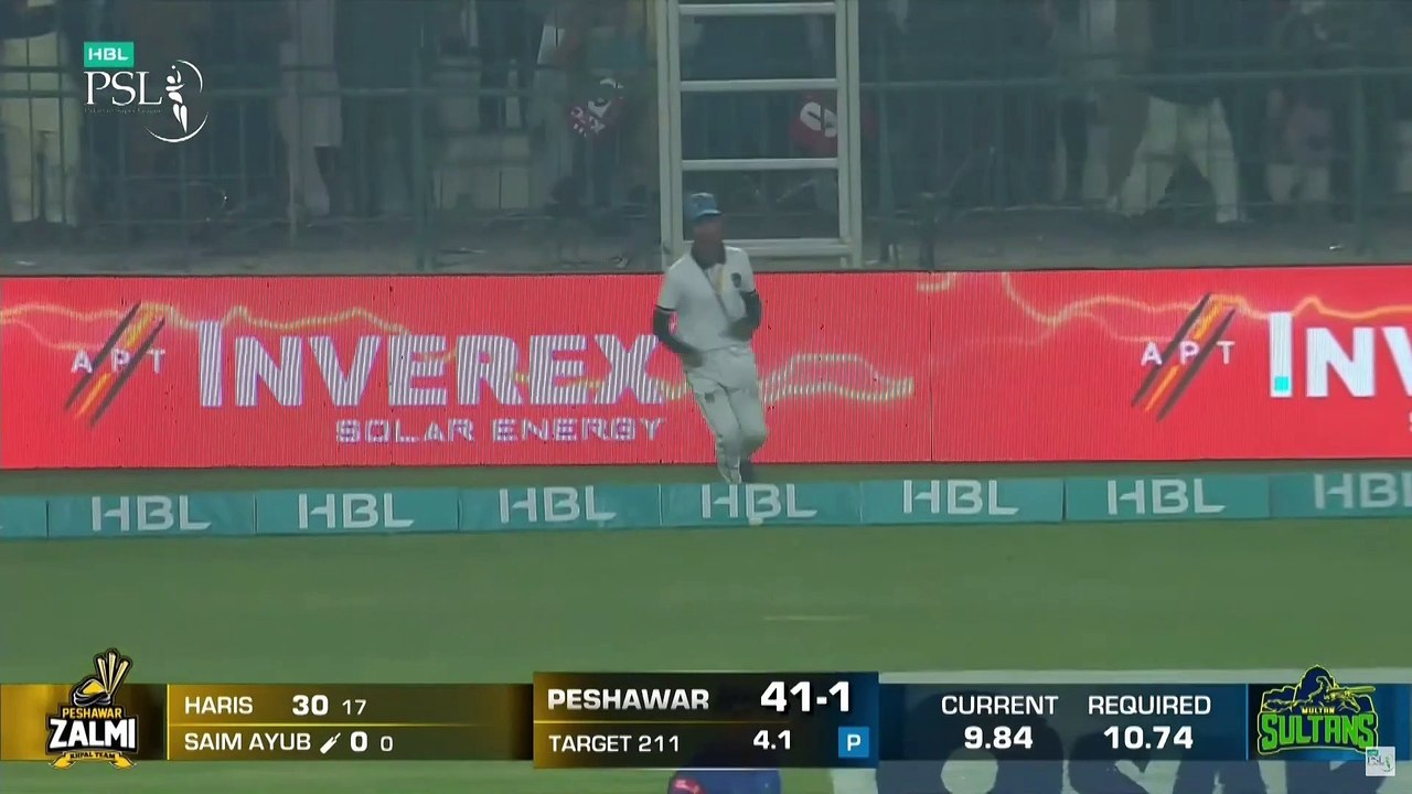 Blistering Knock By Saim Ayub  Multan Sultans vs Peshawar Zalmi Match 5  HBL PSL 8