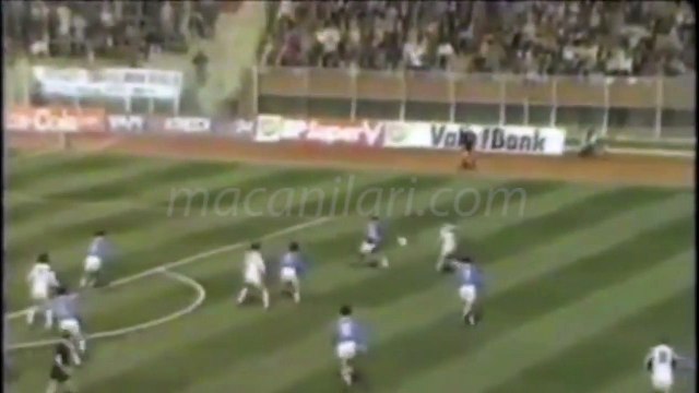 Sarıyer 1-0 Beşiktaş 21.02.1990 - 1989-1990 Turkish 1st League Matchday 21