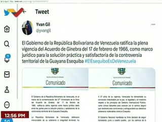 Comunicado | Gobierno Nacional conmemora 57º aniversario del Acuerdo de Ginebra
