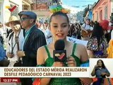 Mérida | Más de 3 mil estudiantes participaron en el desfile pedagógico carnestolendo 2023