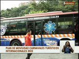 Habilitan más de mil unidades de autobuses para el disfrute de los Carnavales Felices 2023