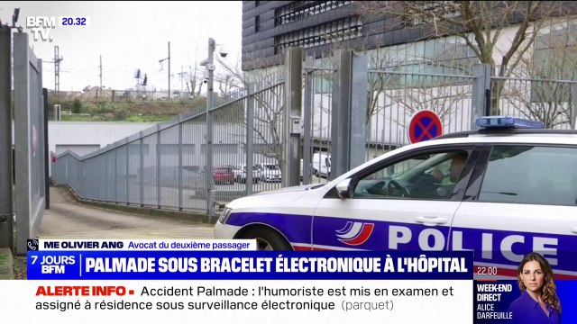 Accident de Pierre Palmade: le passager avant avait une relation amicale avec l'humoriste, affirme son avocat, Me Olivier Ang