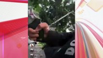 Jovem transmite ao vivo enquanto assalta motorista à mão armada; veja