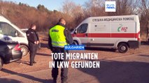 18 Tote in LKW in Bulgarien aufgefunden