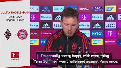 Gladbach will be a 'special game' for Sommer - Nagelsmann