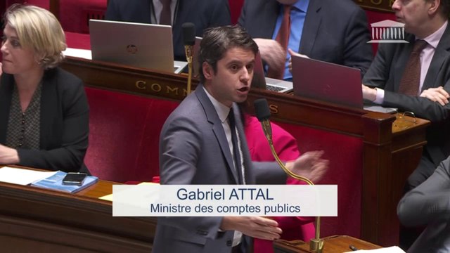 Gabriel Attal, aux députés du Rassemblement national: Vous êtes des patriotes de pacotilles