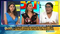 Margot Palacios responde por viaje a Suiza para denunciar “Dictadura militar” en el Perú