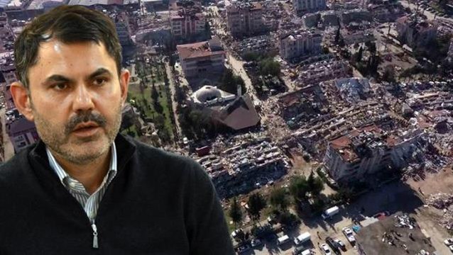 Bakan Kurum deprem bölgesinde yıkılan binaların inşasıyla ilgili konuştu: Yerleşim alanları belirlendi
