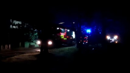 Fire at buildings at Charnock Farm in Leyland