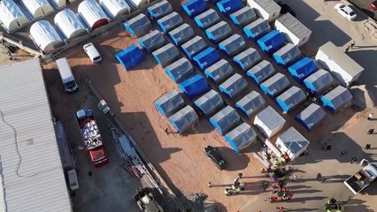 AK Parti Ankara İl Başkanlığı Adıyaman'a çadırkent kurdu!