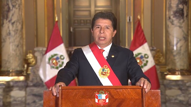 Congreso de Perú aprueba acusar a Castillo por organización criminal y corrupción