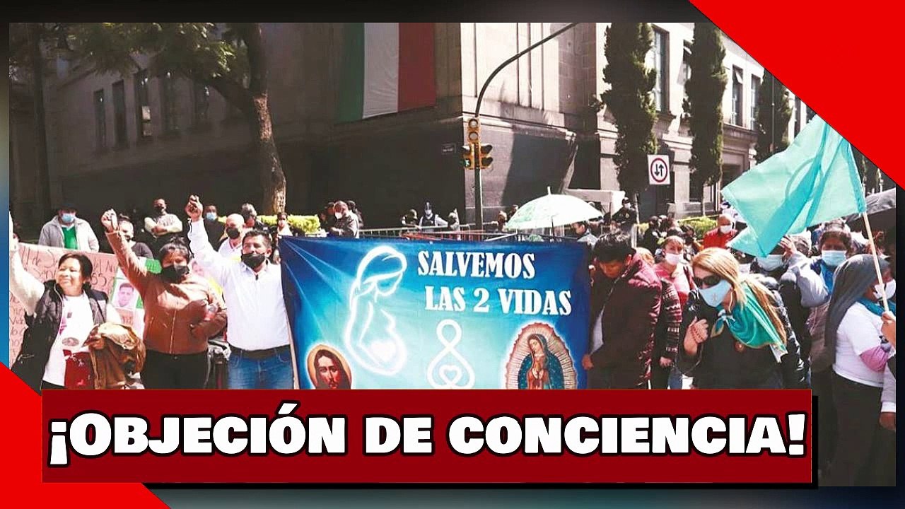 ¡Objeción de conciencia!