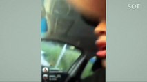 Jovem transmite ao vivo enquanto assalta motorista à mão armada