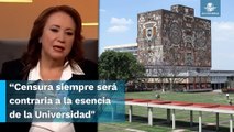 UNAM lamenta mandato de jueza que busca silenciarla sobre caso Yasmín Esquivel
