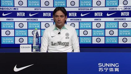 INTERVIEW WITH INZAGHI BEFORE INTER  UDINESE  PREMATCH