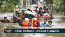 Tinjau Lokasi Terdampak Banjir, Gibran Minta Korban Banjir Solo Pindah ke Pengungsian