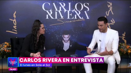 Carlos Rivera estrena "Sincerándome", nuevo álbum más íntimo y personal