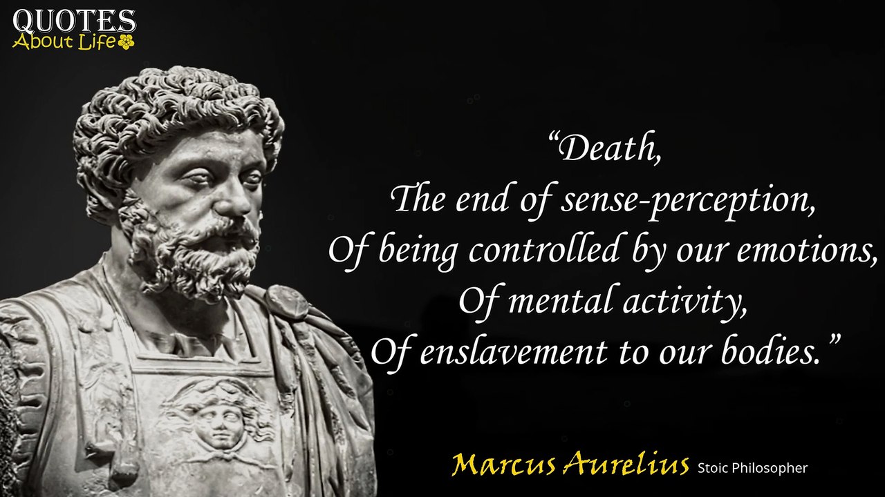 20 Marcus Aurelius Quotations About Death That Are Still Examined Today #marcusaureliusquotes