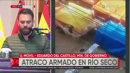 Gobierno presenta a 5 de los 10 atracadores de la casa de cambio de El Alto