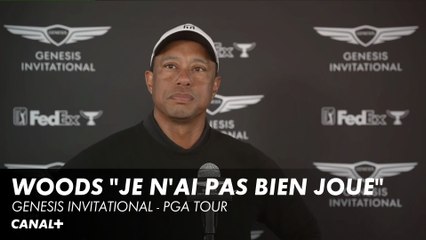 Tiger Woods dans le dur - Genesis Invitational Pga Tour