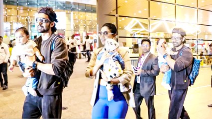 क्यूट अंदाज में अपनी दोनों बेटियों के साथ दिखे गुरमीत और देबिना