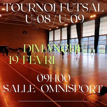 TOURNOIS FUTSAL U-08 / U-09
