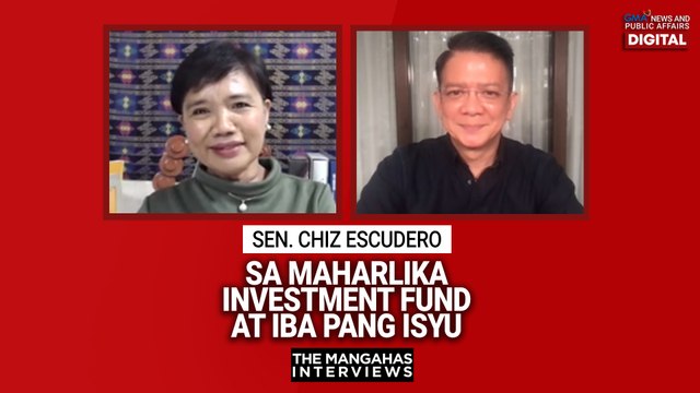 Sen. Chiz Escudero sa Maharlika Investment Fund at iba pang isyu | The Mangahas Interviews