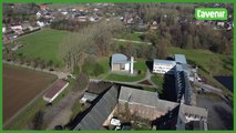 Le Brabant wallon vu du ciel : l'abbaye du Mémorial Kongolo de Gentinnes