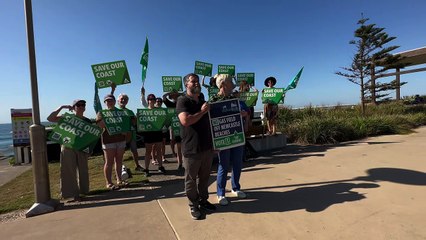 Greens campaign in Newcastle against PEP-11 and offshore gas ahead of state election in March 2023 | Newcastle Herald | February 18, 2023