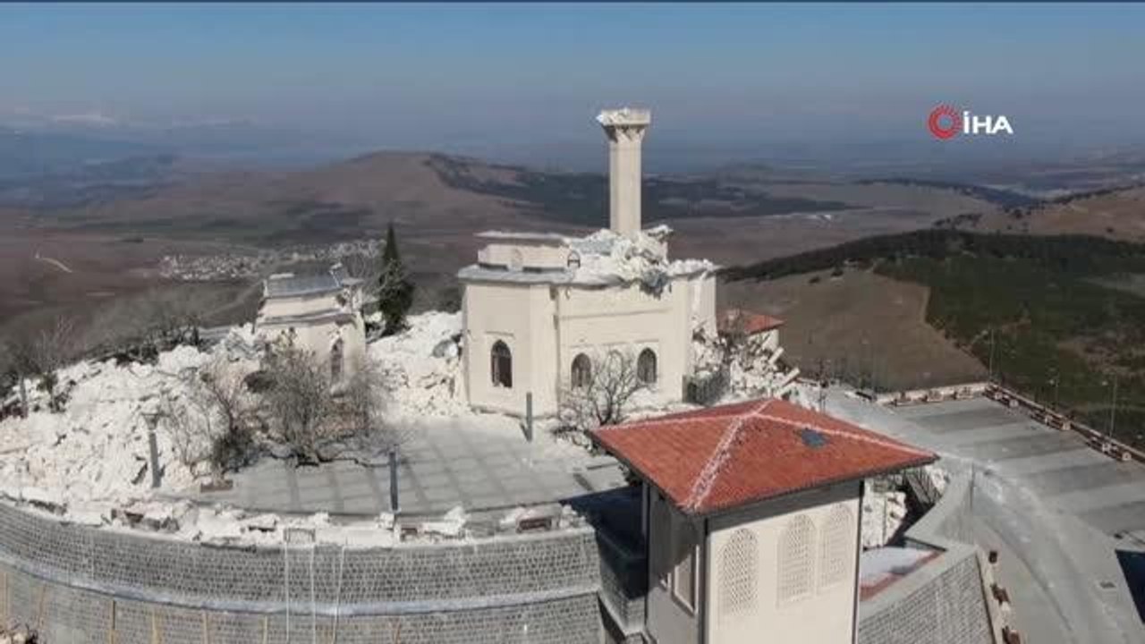 Ukkaşe Hazretlerinin türbesinin restore edilen...