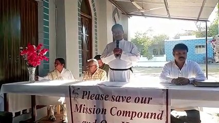 क्रिश्चियन समाज ने कहा बेरहमी से ध्वत्स किया सेवा परिसर