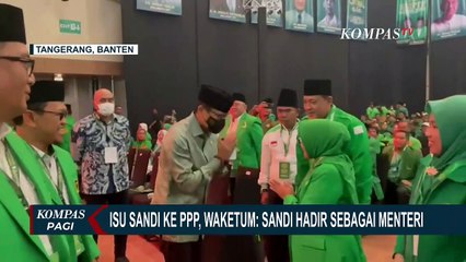 Isu Sandi ke PPP, Waketum: Sandi Hadir Sebagai Menparekraf